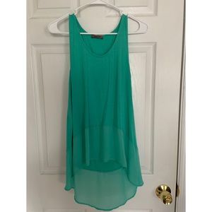 Teal Tank Top